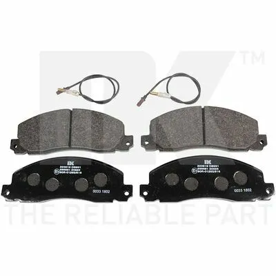 Miglior Prezzo NK 223919 Kit Pastiglie Freno, Freno a Disco