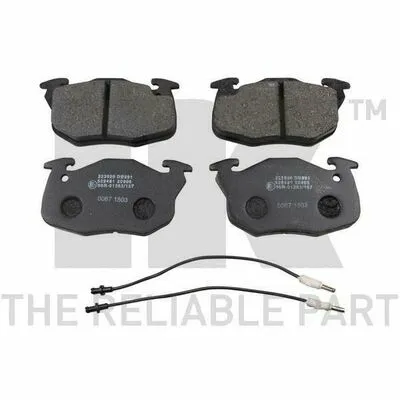 Prezzo Di Fabbrica NK 223920 Kit Pastiglie Freno, Freno a Disco