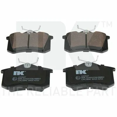 NK 223947 Kit Pastiglie Freno, Freno a Disco Occasione Imperdibile