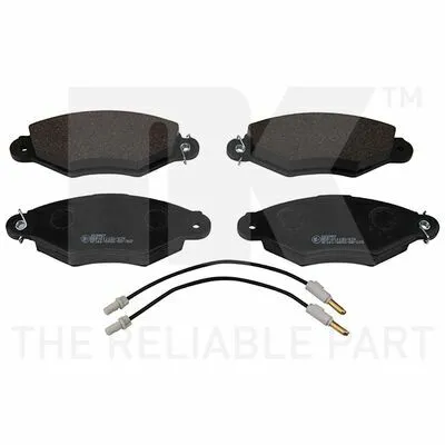 Ultimissimo Modello NK 223957 Kit Pastiglie Freno, Freno a Disco