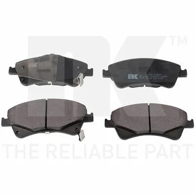 Reso Gratuito NK 224585 Kit Pastiglie Freno, Freno a Disco