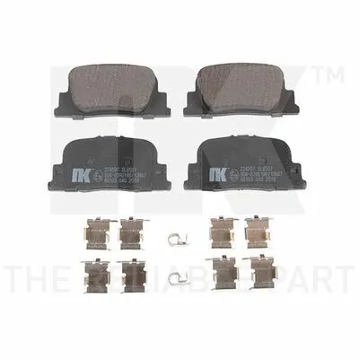 NK 224597 Kit Pastiglie Freno, Freno a Disco Spedizione Espresso