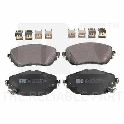 Solo Oggi NK 224599 Kit Pastiglie Freno, Freno a Disco