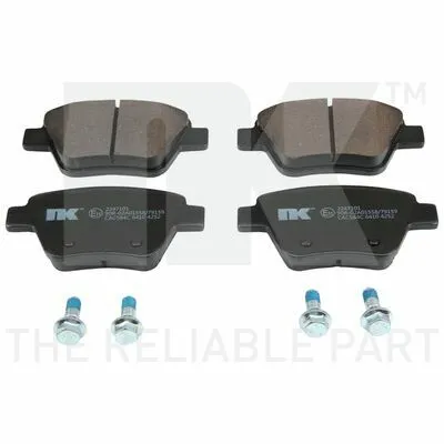 Offerta NK 2247101 Kit Pastiglie Freno, Freno a Disco