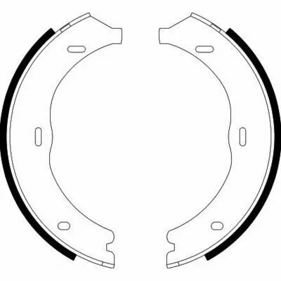 Acquista Ora HELLA 8DA 355 050-561 Kit Ganasce Freno