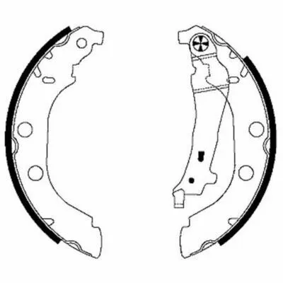 HELLA 8DB 355 001-801 Kit Ganasce Freno Promozione Esclusiva