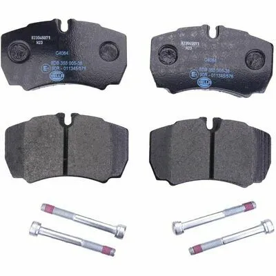 Scelto Dai Clienti HELLA 8DB 355 005-381 Kit Pastiglie Freno, Freno a Disco
