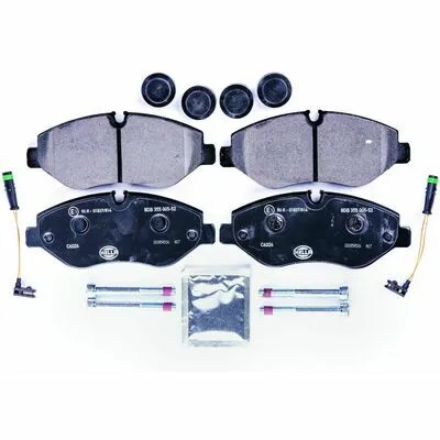 HELLA 8DB 355 005-521 Kit Pastiglie Freno, Freno a Disco Non Perdere