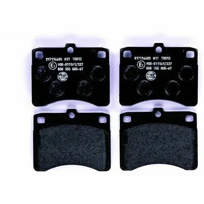Non Perdere HELLA 8DB 355 005-671 Kit Pastiglie Freno, Freno a Disco