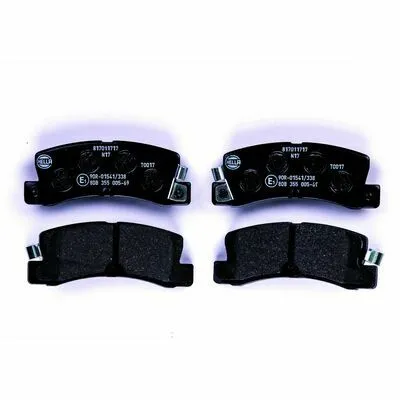 Saldi HELLA 8DB 355 005-691 Kit Pastiglie Freno, Freno a Disco