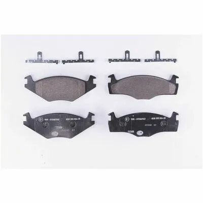Spedizione Espresso HELLA 8DB 355 006-381 Kit Pastiglie Freno, Freno a Disco