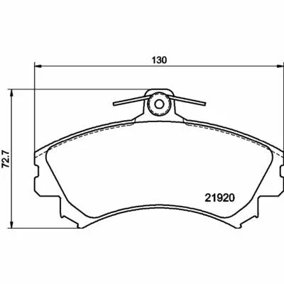 Consegna Rapida HELLA 8DB 355 006-701 Kit Pastiglie Freno, Freno a Disco