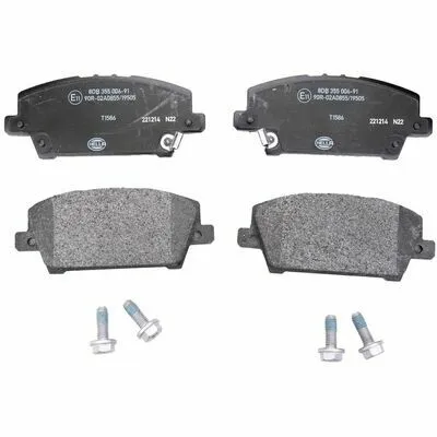 Pagamento Sicuro HELLA 8DB 355 006-911 Kit Pastiglie Freno, Freno a Disco