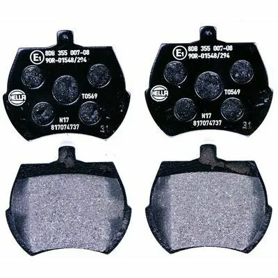 Promozione HELLA 8DB 355 007-081 Kit Pastiglie Freno, Freno a Disco