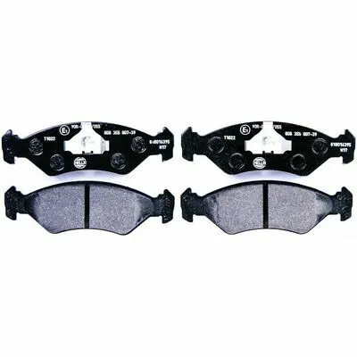 HELLA 8DB 355 007-391 Kit Pastiglie Freno, Freno a Disco Pagamento Sicuro