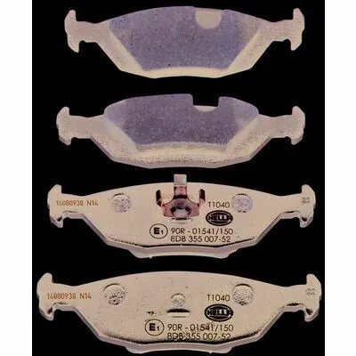 HELLA 8DB 355 007-521 Kit Pastiglie Freno, Freno a Disco Sconto