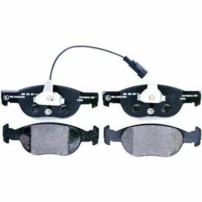 Esclusivo HELLA 8DB 355 007-921 Kit Pastiglie Freno, Freno a Disco
