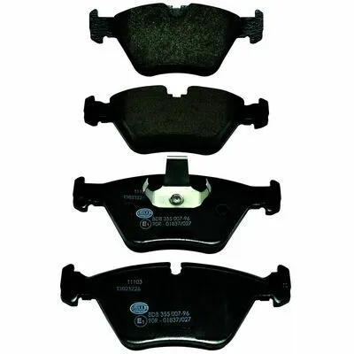 Prezzo Ridotto HELLA 8DB 355 007-961 Kit Pastiglie Freno, Freno a Disco