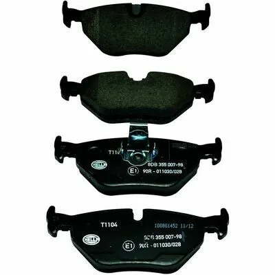 Compra Adesso HELLA 8DB 355 007-981 Kit Pastiglie Freno, Freno a Disco