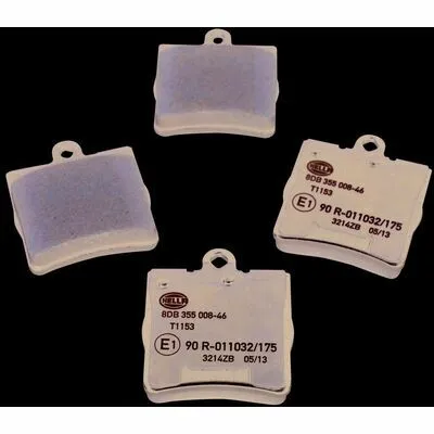 Novità HELLA 8DB 355 008-461 Kit Pastiglie Freno, Freno a Disco