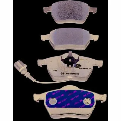 Solo Oggi HELLA 8DB 355 008-471 Kit Pastiglie Freno, Freno a Disco