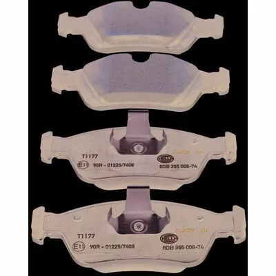 Promo Stagionale HELLA 8DB 355 008-741 Kit Pastiglie Freno, Freno a Disco