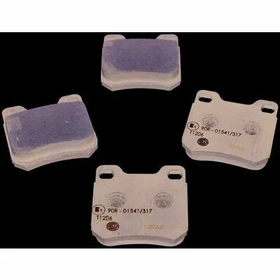 Ultime Pezzi HELLA 8DB 355 009-041 Kit Pastiglie Freno, Freno a Disco