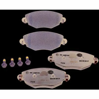 Compra Oggi Stesso HELLA 8DB 355 009-071 Kit Pastiglie Freno, Freno a Disco
