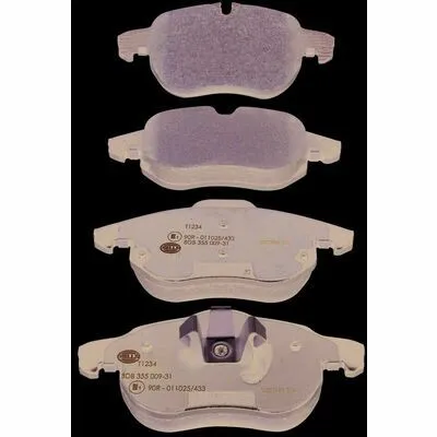 Non Perdere HELLA 8DB 355 009-311 Kit Pastiglie Freno, Freno a Disco