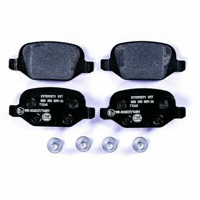 HELLA 8DB 355 009-361 Kit Pastiglie Freno, Freno a Disco Affare