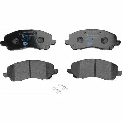 Promo Stagionale HELLA 8DB 355 009-671 Kit Pastiglie Freno, Freno a Disco