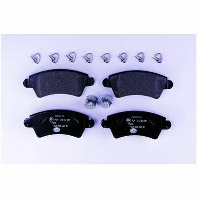 Super Prezzo HELLA 8DB 355 009-871 Kit Pastiglie Freno, Freno a Disco