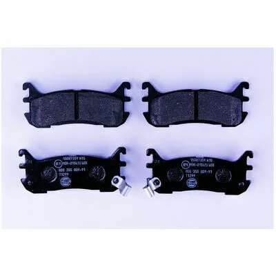 Popolare HELLA 8DB 355 009-911 Kit Pastiglie Freno, Freno a Disco