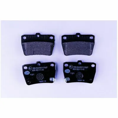 Offerta HELLA 8DB 355 010-521 Kit Pastiglie Freno, Freno a Disco