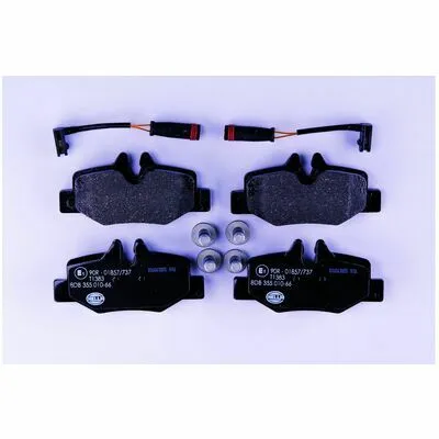 Compra Oggi Stesso HELLA 8DB 355 010-661 Kit Pastiglie Freno, Freno a Disco