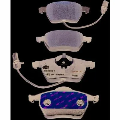 HELLA 8DB 355 010-731 Kit Pastiglie Freno, Freno a Disco Scelto Dai Clienti