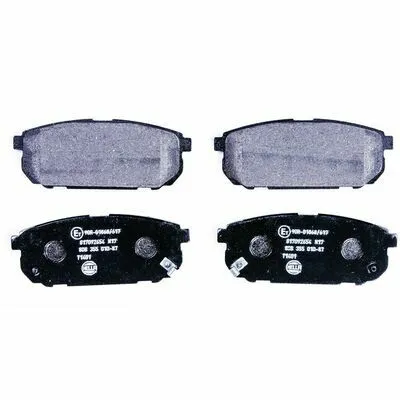 Prezzo Basso HELLA 8DB 355 010-871 Kit Pastiglie Freno, Freno a Disco