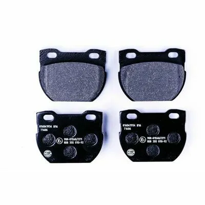 HELLA 8DB 355 010-921 Kit Pastiglie Freno, Freno a Disco Non Perdere