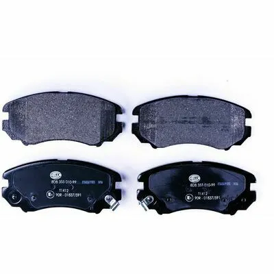 HELLA 8DB 355 010-991 Kit Pastiglie Freno, Freno a Disco Reso Gratuito