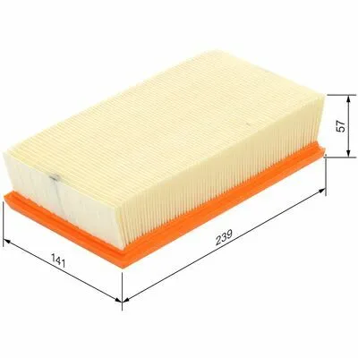 BOSCH F 026 400 047 Filtro Aria Offerta Speciale