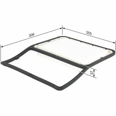 Promozione Esclusiva BOSCH F 026 400 227 Filtro Aria