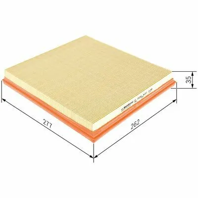 Solo Oggi BOSCH F 026 400 236 Filtro Aria