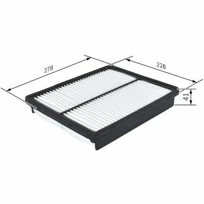 Prezzo Scontato BOSCH F 026 400 292 Filtro Aria