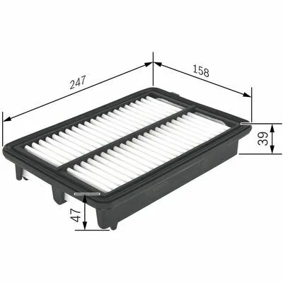BOSCH F 026 400 439 Filtro Aria Miglior Prezzo