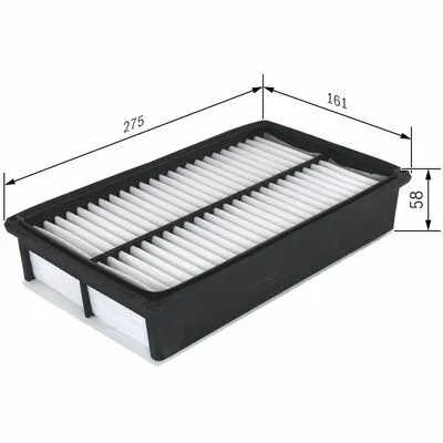 Ultime Pezzi BOSCH F 026 400 444 Filtro Aria