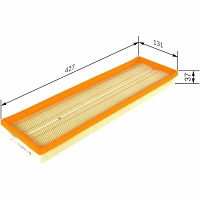 BOSCH F 026 400 478 Filtro Aria Acquista Ora