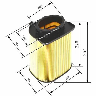 Non Perdere BOSCH F 026 400 480 Filtro Aria