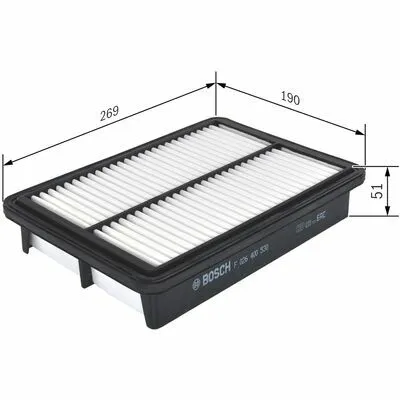 Promo Stagionale BOSCH F 026 400 530 Filtro Aria