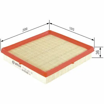Occasione Imperdibile BOSCH F 026 400 581 Filtro Aria