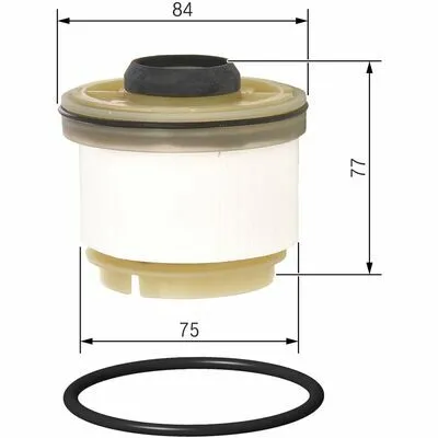 BOSCH F 026 402 115 Filtro Carburante Occasione Imperdibile